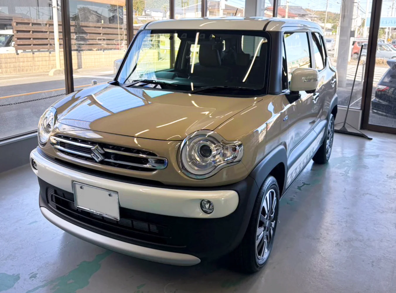 施工後の車両写真