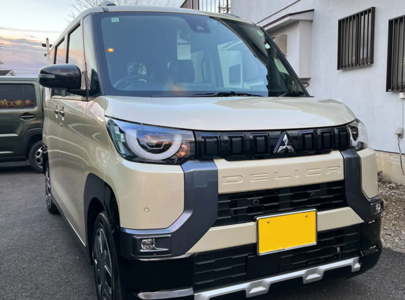 施工後の車両写真