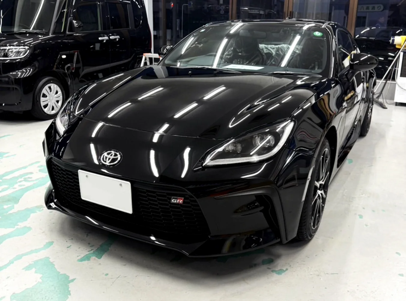 施工後の車両写真